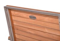 Garden Pleasure Sitzgruppe DENVER, silber Holz, Metall, 5-teilig