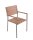 Garden Pleasure Sitzgruppe DENVER, silber Holz, Metall, 5-teilig