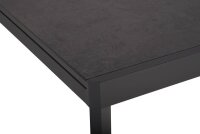 Garden Pleasure Sitzgruppe Nerea, grau Kunststoff, Metall, 9-teilig
