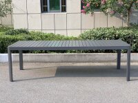 Garden Pleasure Sitzgruppe AMIRA, grau Kunststoff, Metall, 9-teilig