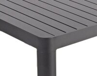 Garden Pleasure Sitzgruppe AMIRA, grau Kunststoff, Metall, 9-teilig