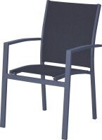 Garden Pleasure Sitzgruppe Elena, grau Kunststoff, Metall, 5-teilig