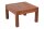 Garden Pleasure Gartentisch KOKODA braun quadratisch 70,0 x 70,0 x 45 cm