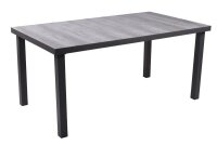 Garden Pleasure Gartentisch RANA grau rechteckig 90,0 x...
