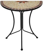 Garden Pleasure Gartentisch AMARILLO braun, ocker, beige...