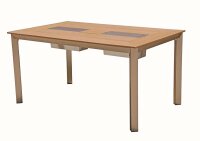 Garden Pleasure Sitzgruppe FLORENCE, silber Kunststoff, Metall, 5-teilig  ( 305397-4 )