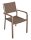 Garden Pleasure Sitzgruppe FLORENCE, silber Kunststoff, Metall, 5-teilig  ( 305397-4 )
