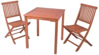 Garden Pleasure Sitzgruppe ANGWIN/PITTSBURGH, natur Holz,...