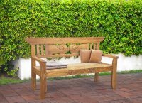 Garden Pleasure Gartenbank PADAR 940230 natur Holz 150,0 cm