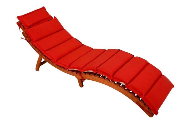Garden Pleasure Sonnenliege NASSAU natur Holz