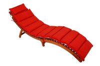 Garden Pleasure Sonnenliege NASSAU natur Holz