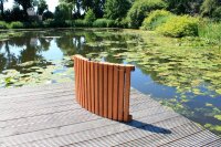 Garden Pleasure Sonnenliege NASSAU natur Holz
