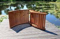 Garden Pleasure Sonnenliege NASSAU natur Holz