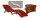 Garden Pleasure Sonnenliege NASSAU natur Holz