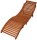 Garden Pleasure Sonnenliege NASSAU natur Holz