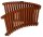 Garden Pleasure Sonnenliege NASSAU natur Holz