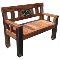 Garden Pleasure Gartenbank SUMBA 940235 braun Holz 180,0...