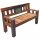 Garden Pleasure Gartenbank SUMBA 940234 braun Holz 150,0 cm  ( 940234 )