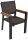 Garden Pleasure Sitzgruppe DAVINA, anthrazit Kunststoff, Metall, 5-teilig