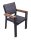 Garden Pleasure Sitzgruppe DAVINA, anthrazit Kunststoff, Metall, 5-teilig