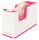 LEITZ Tischabroller WOW Duo Colour perlweiß/pink