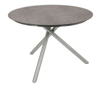 Garden Pleasure Sitzgruppe SIENNA, silber Kunststoff,...