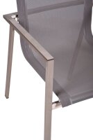 Garden Pleasure Sitzgruppe SIENNA, silber Kunststoff, Metall, 5-teilig