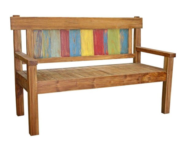 Garden Pleasure Gartenbank TIMOR 940232 natur Holz 150,0 cm
