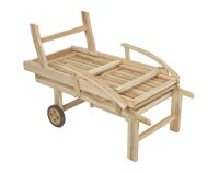 Garden Pleasure Sonnenliege JAVA natur Holz