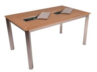 Garden Pleasure Gartentisch FLORENCE champagner...