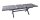Garden Pleasure Gartentisch RANA grau rechteckig 100,0 x 200,0 / 260,0 x 77,0 cm  ( 305446 )