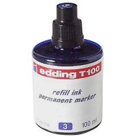 edding Nachfülltusche T100 blau