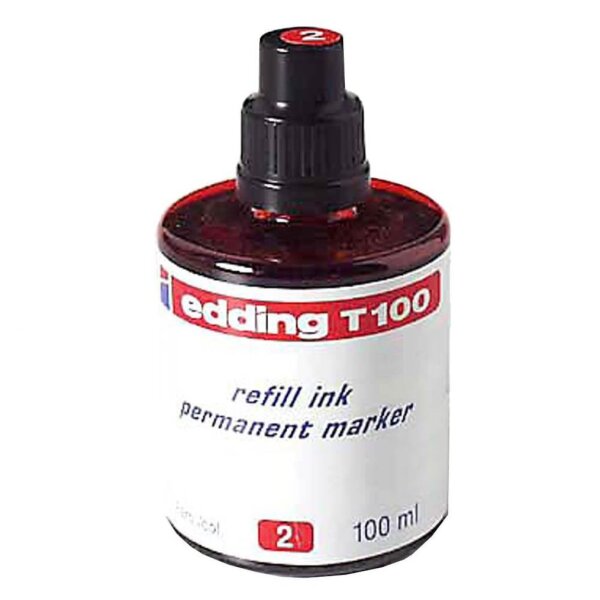 edding Nachfülltusche T100 rot