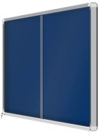 nobo Schaukasten silber 27x DIN A4 200,0 x 6,3 x 97,0 cm, 1 St.