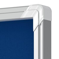 nobo Schaukasten silber 27x DIN A4 200,0 x 6,3 x 97,0 cm, 1 St.