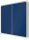 nobo Schaukasten silber 27x DIN A4 200,0 x 6,3 x 97,0 cm, 1 St.