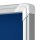 nobo Schaukasten silber 27x DIN A4 200,0 x 6,3 x 97,0 cm, 1 St.