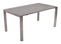 Garden Pleasure Sitzgruppe SIENNA, silber Kunststoff, Metall, 9-teilig  ( 305433-3 )