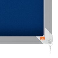 nobo Schaukasten silber 8x DIN A4 92,5 x 6,3 x 66,8 cm, 1...