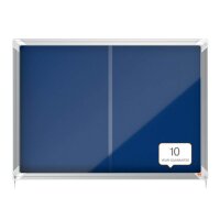 nobo Schaukasten silber 8x DIN A4 92,5 x 6,3 x 66,8 cm, 1 St.