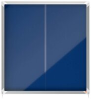 nobo Schaukasten silber 12x DIN A4 92,5 x 6,3 x 97,0 cm,...