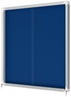 nobo Schaukasten silber 12x DIN A4 92,5 x 6,3 x 97,0 cm,...