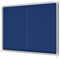 nobo Schaukasten silber 18x DIN A4 135,5 x 6,3 x 97,0 cm,...