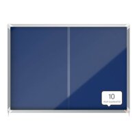 nobo Schaukasten silber 18x DIN A4 135,5 x 6,3 x 97,0 cm, 1 St.