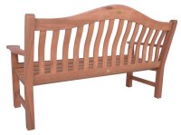 Garden Pleasure Gartenbank KINGSTON 985264 natur Holz 151,0 cm  ( 985264 )