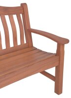 Garden Pleasure Gartenbank KINGSTON 985264 natur Holz 151,0 cm  ( 985264 )