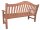 Garden Pleasure Gartenbank KINGSTON 985264 natur Holz 151,0 cm  ( 985264 )