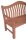 Garden Pleasure Gartenbank KINGSTON 985264 natur Holz 151,0 cm  ( 985264 )