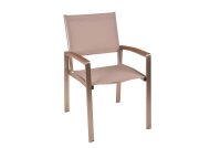 Garden Pleasure Sitzgruppe FLORENCE, silber Kunststoff, Metall, 7-teilig
