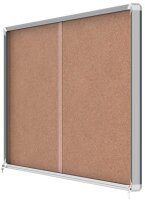 nobo Schaukasten silber 27x DIN A4 200,0 x 6,3 x 97,0 cm, 1 St.